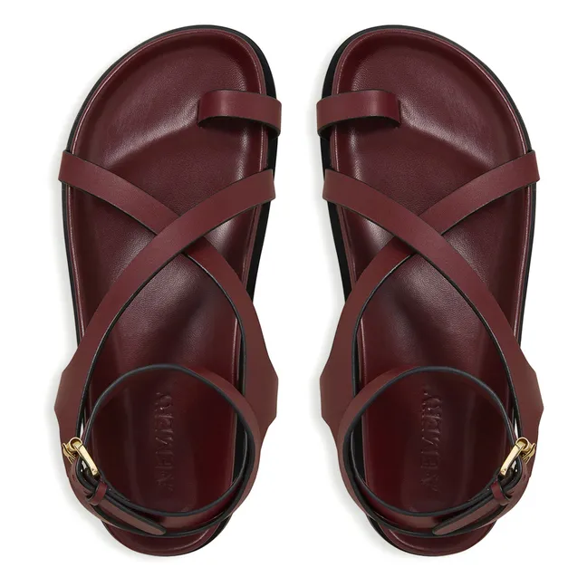 Sandales Jalen Slim | Bordeaux