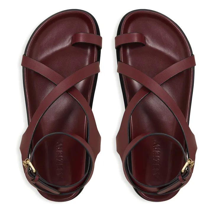 Sandales Jalen Slim | Bordeaux- Image produit n°3