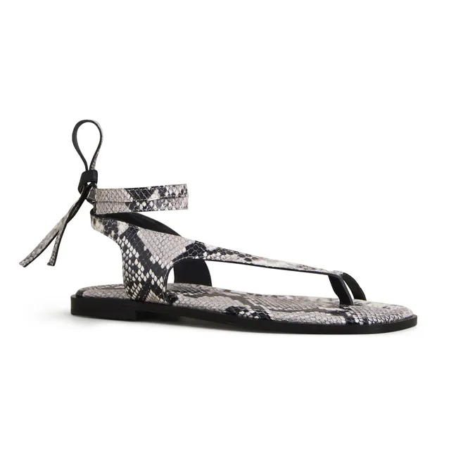 Sandales Heidi Snake | Gris