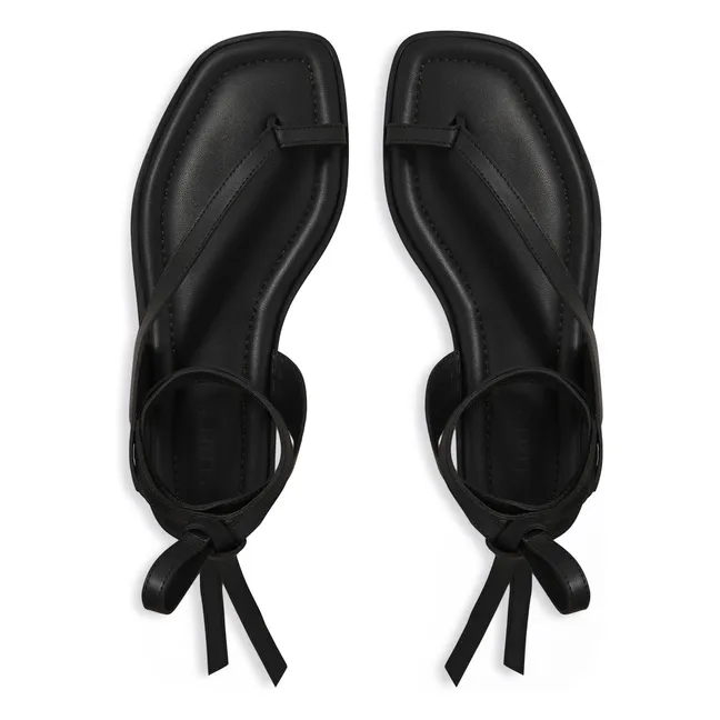 Heidi-Sandalen | Schwarz