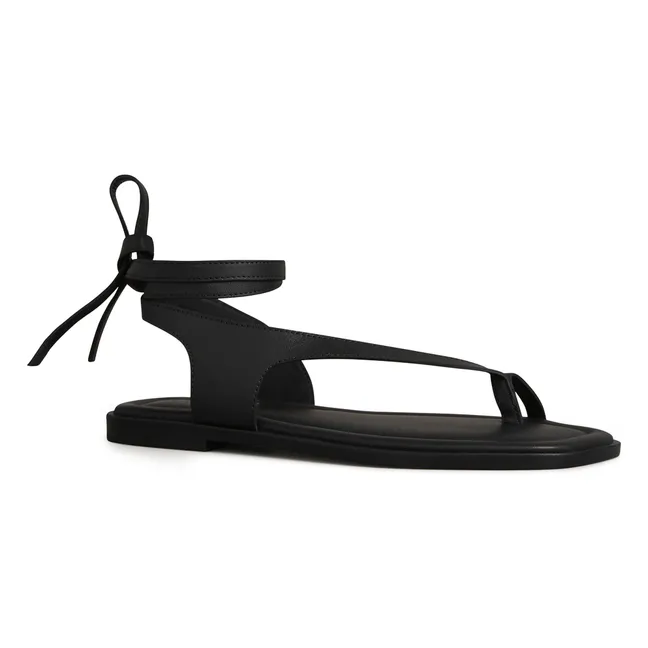 Heidi-Sandalen | Schwarz