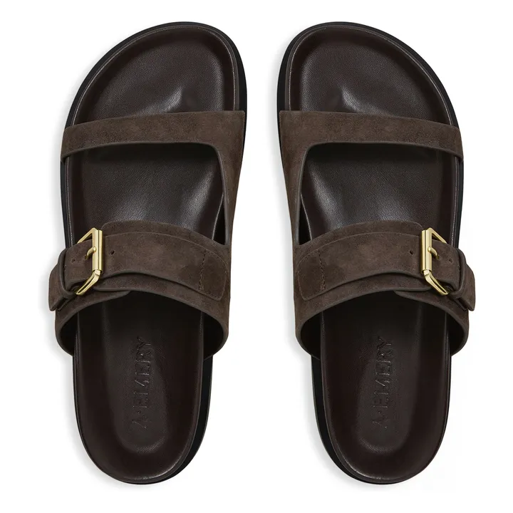 Sandales Prince Suede | Marron- Image produit n°3