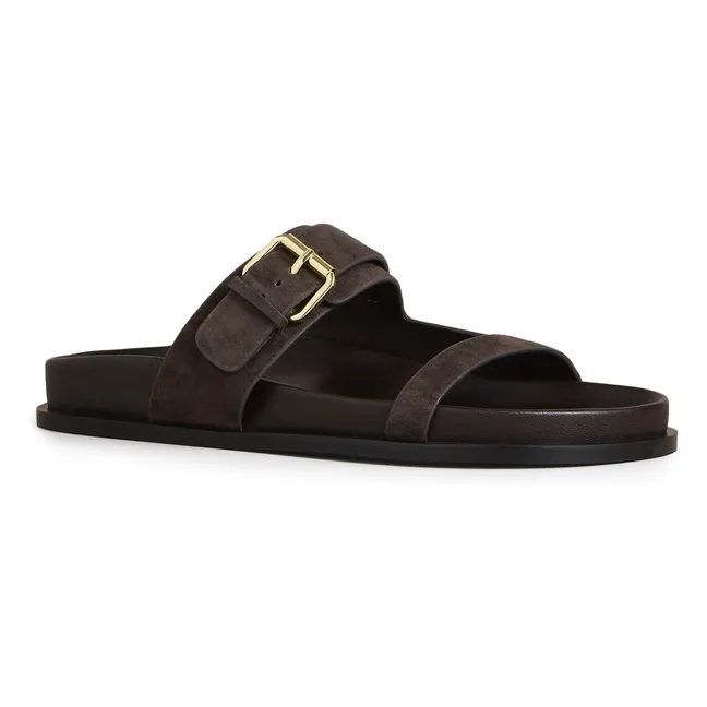 Sandales Prince Suede | Marron