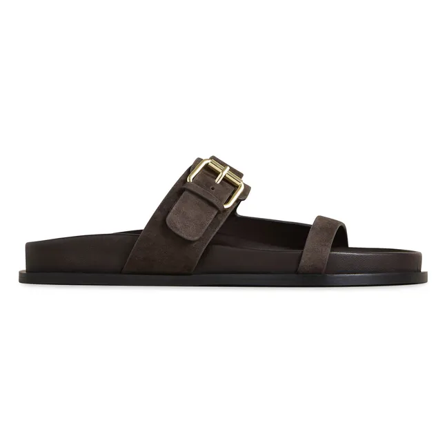Sandales Prince Suede | Marron