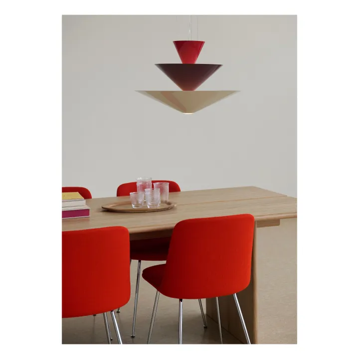 Suspension Gio LN15, Luca Nichetto | Rouge vermillon- Image produit n°5