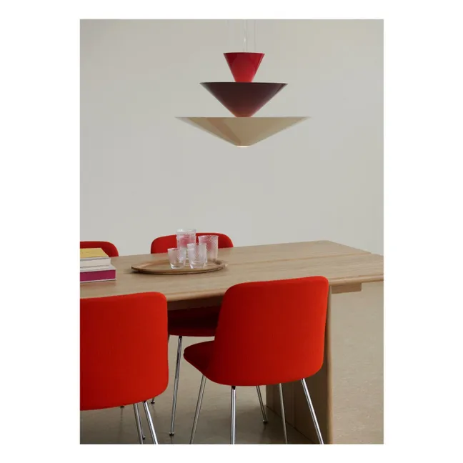 Suspension Gio LN14, Luca Nichetto | Rouge vermillon