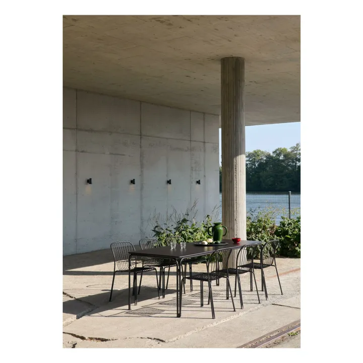 Table à dîner Thorvald SC99, Space Copenhagen | Noir- Image produit n°1