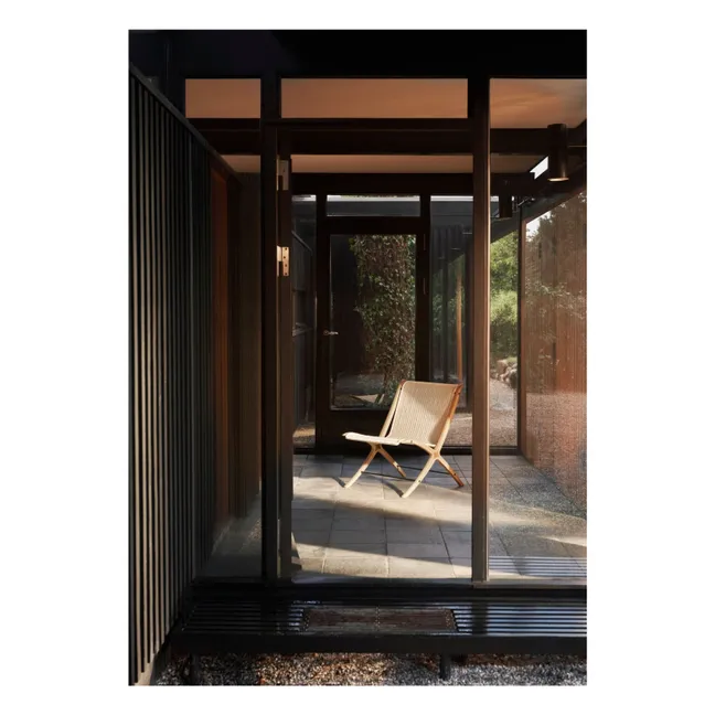 X HM10 lounge chair, Hvidt &amp; Mølgaard | Natural