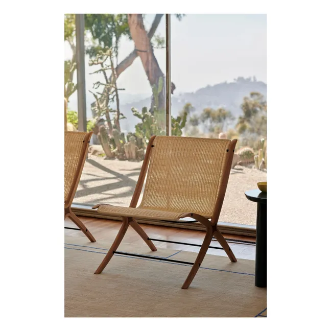 X HM10 lounge chair, Hvidt &amp; Mølgaard | Natural