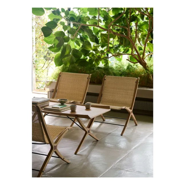 X HM10 lounge chair, Hvidt &amp; Mølgaard | Natural