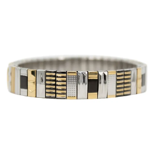 Bracelet SIG 10 | Noir/Doré/Argenté