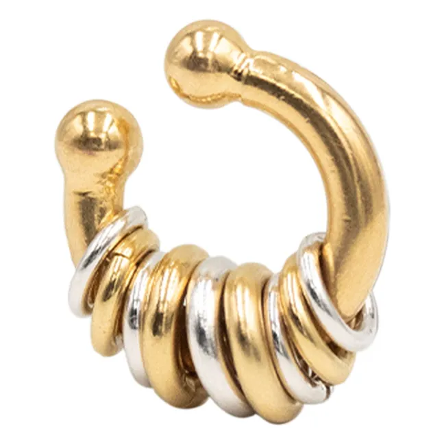 Earcuff Eyelets | Doré/Argenté