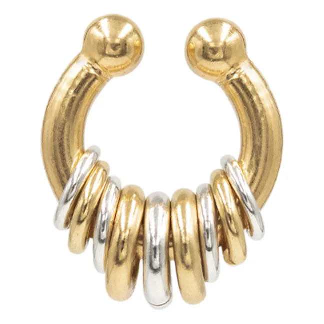 Earcuff Eyelets | Doré/Argenté