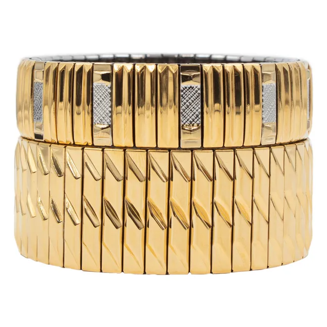 SIG 18-2 bracelet | Gold/Silver