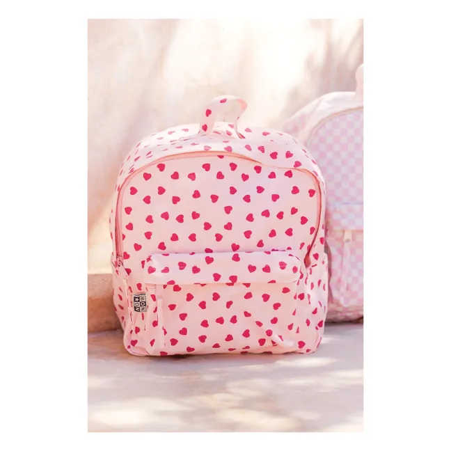 Heart Backpack | Pale Pink