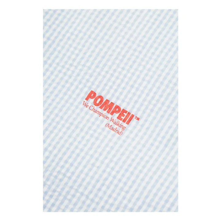 Chemise Carreaux | Bleu ciel- Image produit n°4