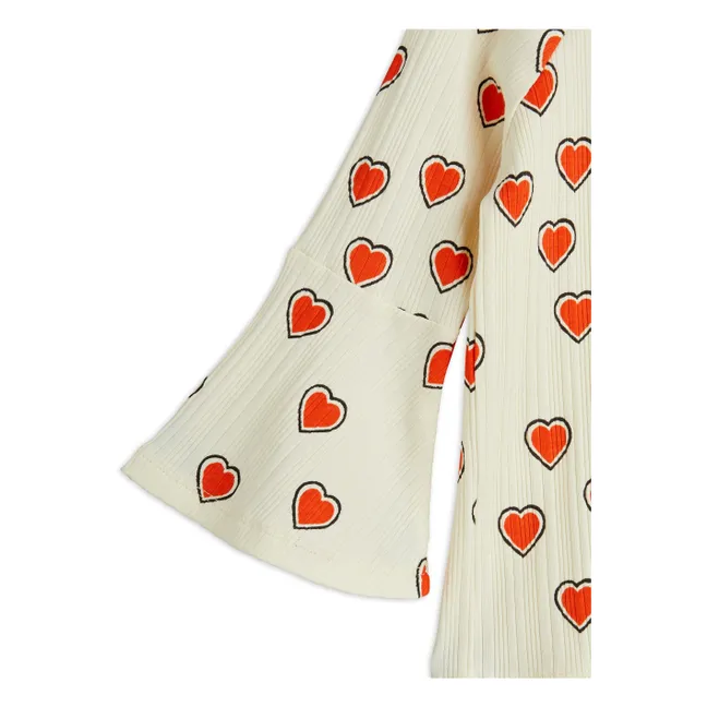 T-shirt Hearts Organic Cotton | Ecru