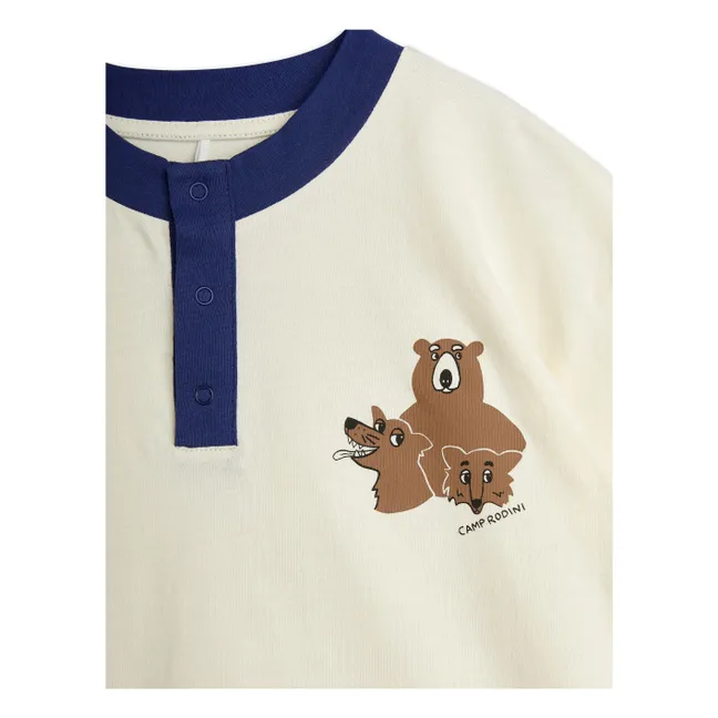 T-shirt Grandpa Coton Bio | Ecru