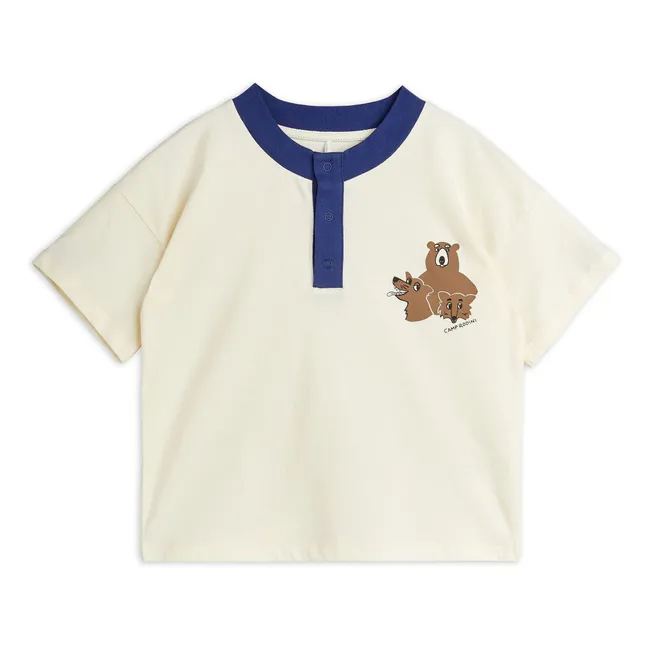 T-shirt Grandpa Coton Bio | Ecru