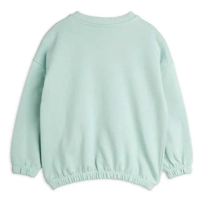 Sweat Camp Rodini Coton Bio | Bleu turquoise