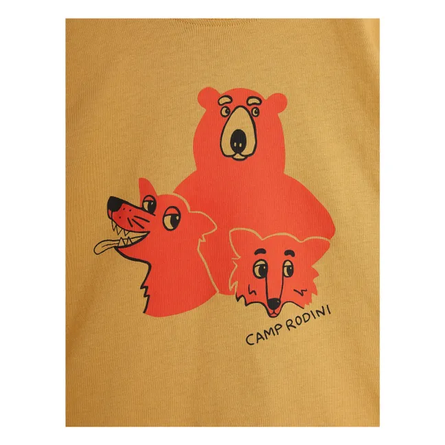 T-shirt Camp Rodini Coton Bio | Camel