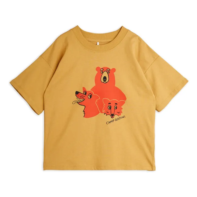 T-shirt Camp Rodini Coton Bio | Camel