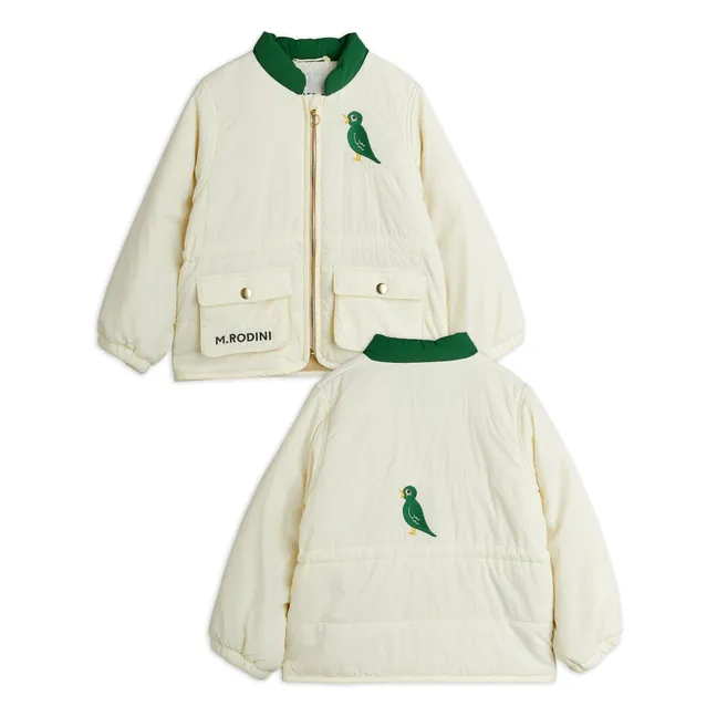 Veste Bird Fibres Recyclées | Ecru