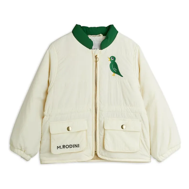 Veste Bird Fibres Recyclées | Ecru