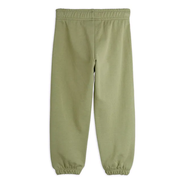 Jogger Plain Coton Bio | Vert de gris