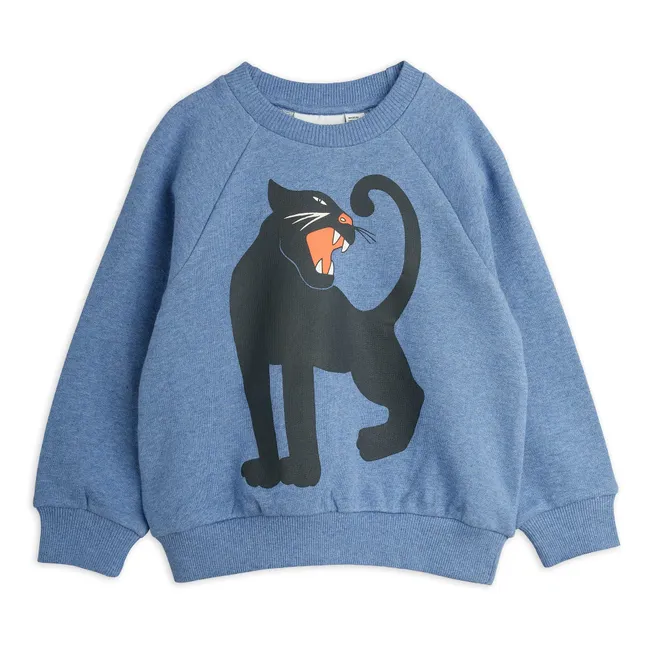 Sweat Panther Coton Bio | Bleu