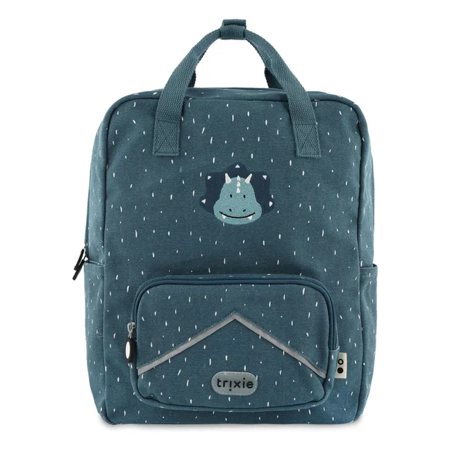 Zaino grande Mr. Triceratops | Blu