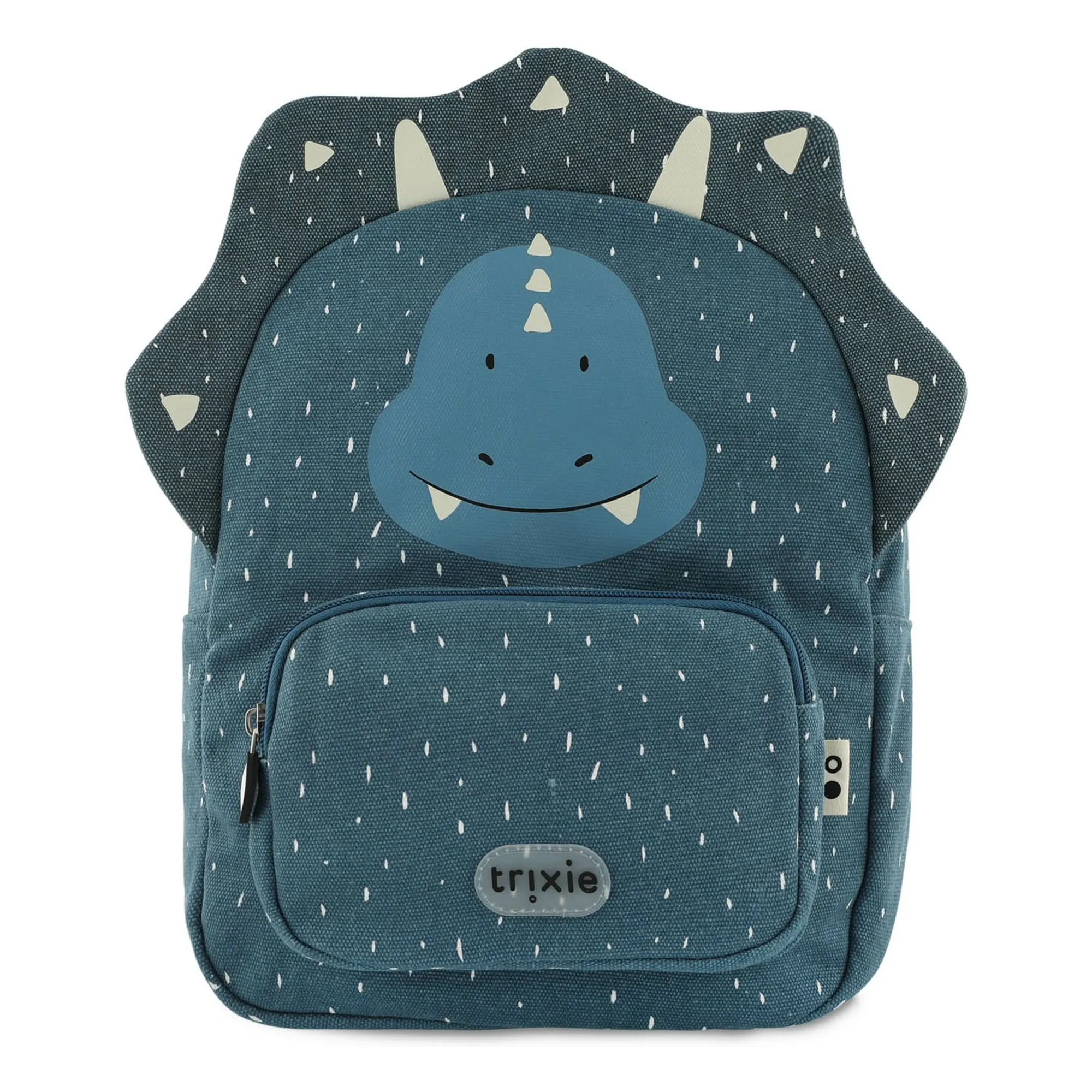 Trixie Triceratops Backpack Grey blue Smallable