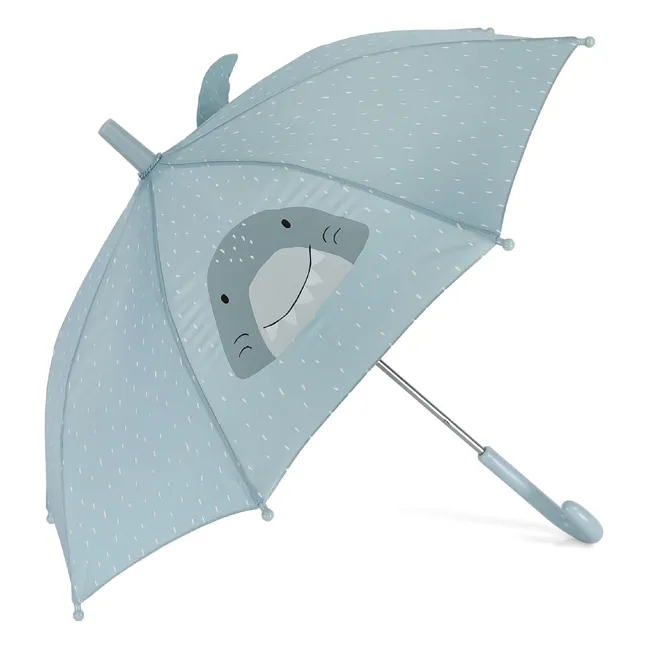 Regenschirm Mr. Shark | Graublau