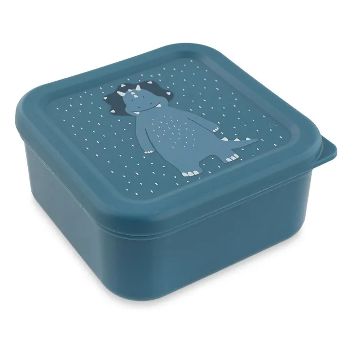 Boîtes à Goûter 3 pièces Mr. Triceratops | Bleu- Image produit n°4