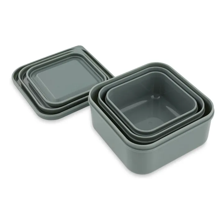 Boîtes à Goûter 3 pièces Mr. Shark | Bleu gris- Image produit n°5