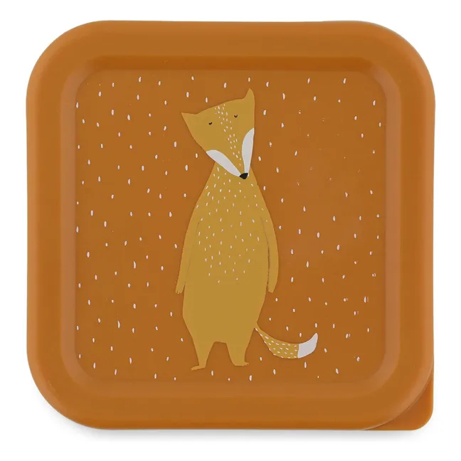 Mr. Fox 3-piece snack boxes