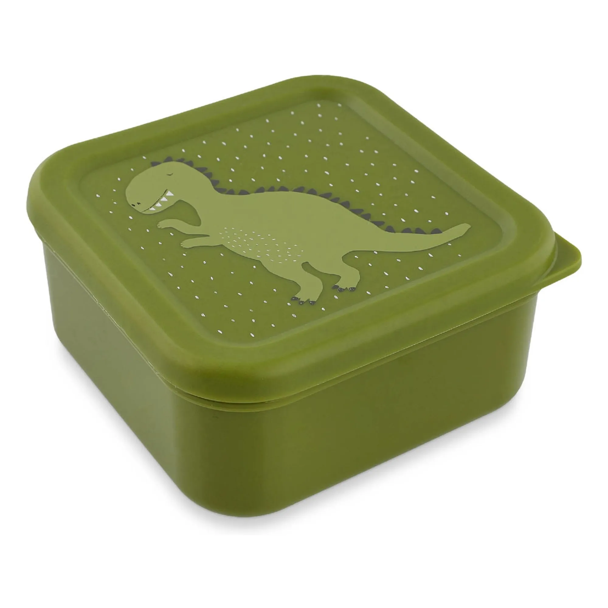 Trixie Khaki Mr. Dino 3-Piece Snack Boxes