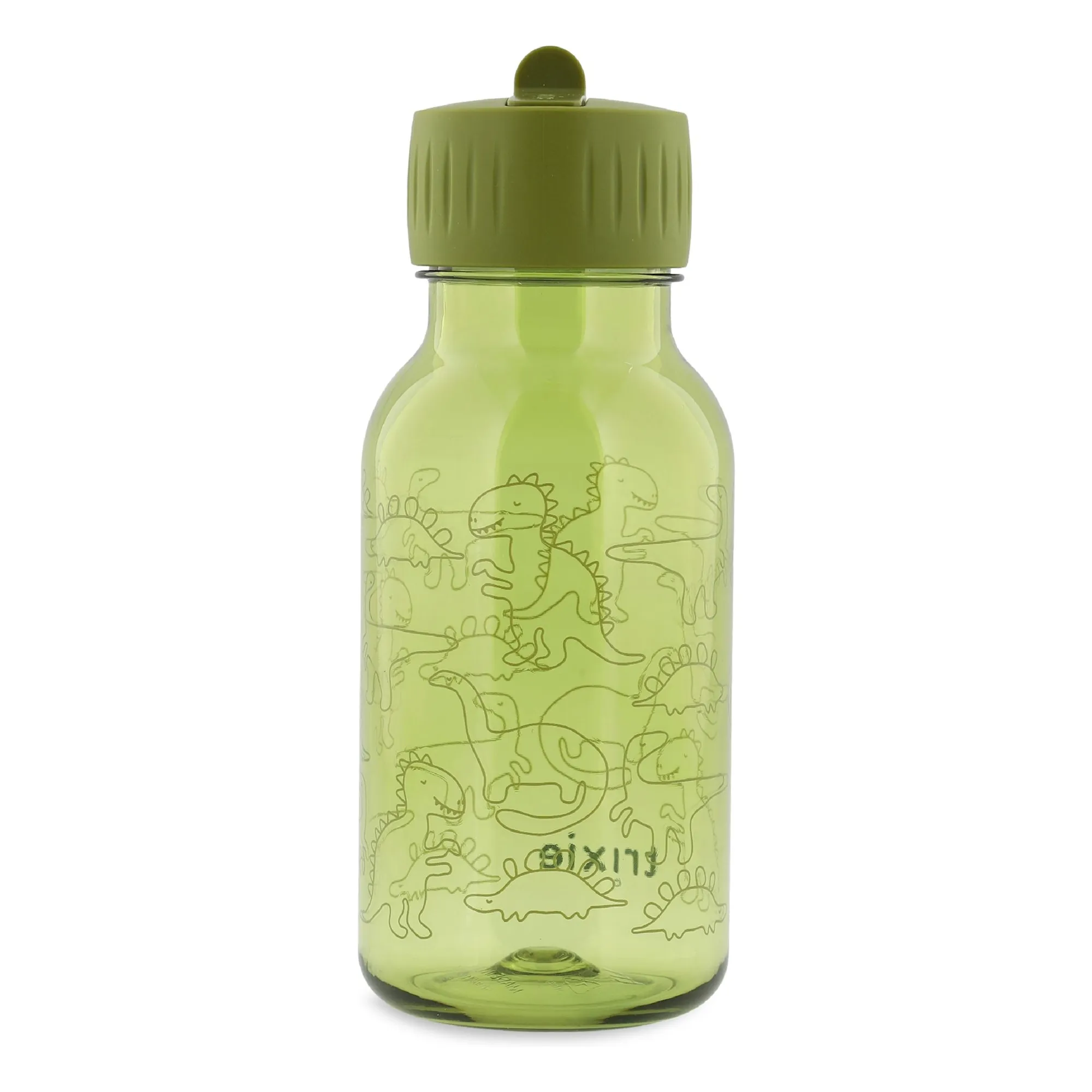 Trixie Green Tritan™ Water Bottle 350Ml Daring Dino