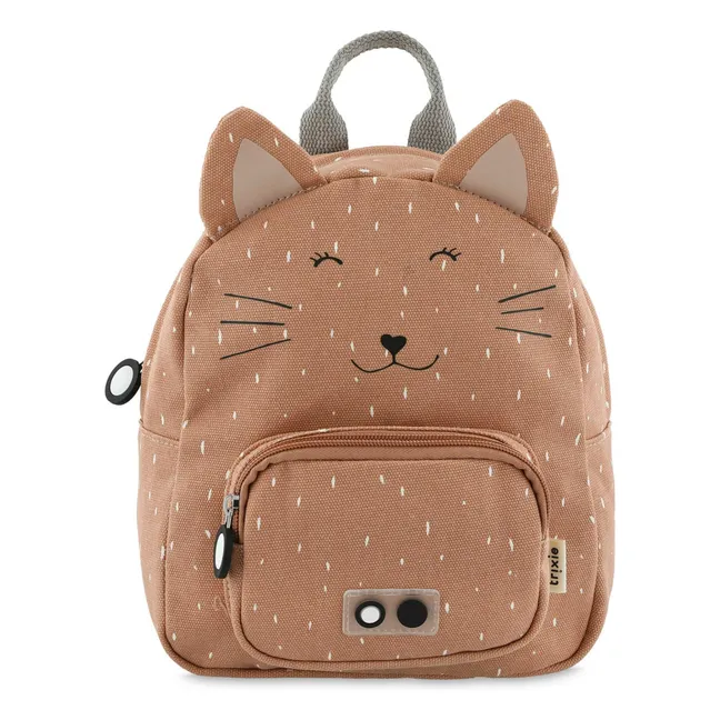 Zaino con gatto affascinante | Rosa