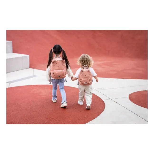 Rucksack Charming Cat | Rosa