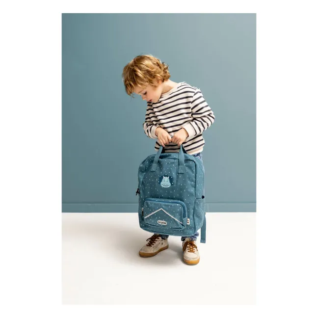 Zaino grande Mr. Triceratops | Blu