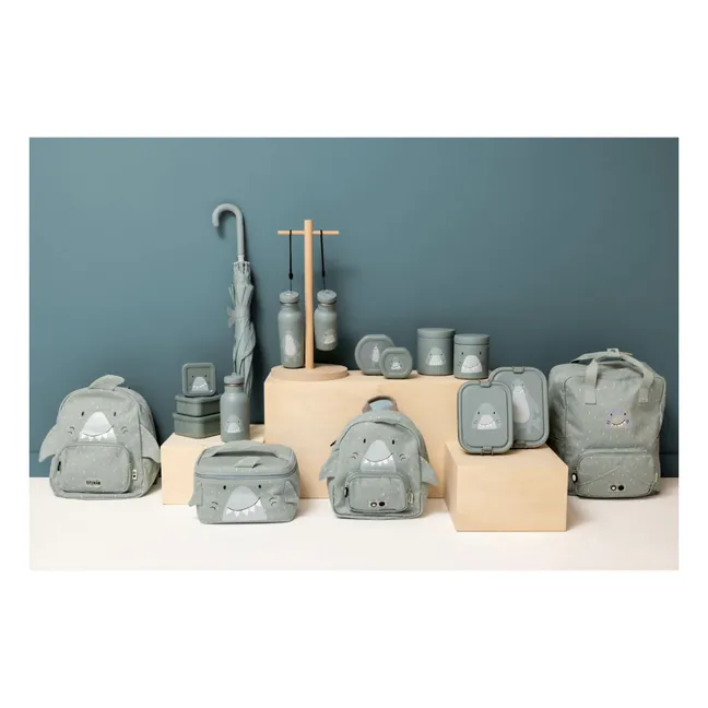 Mr. Shark Small Lunch Box | Grey blue
