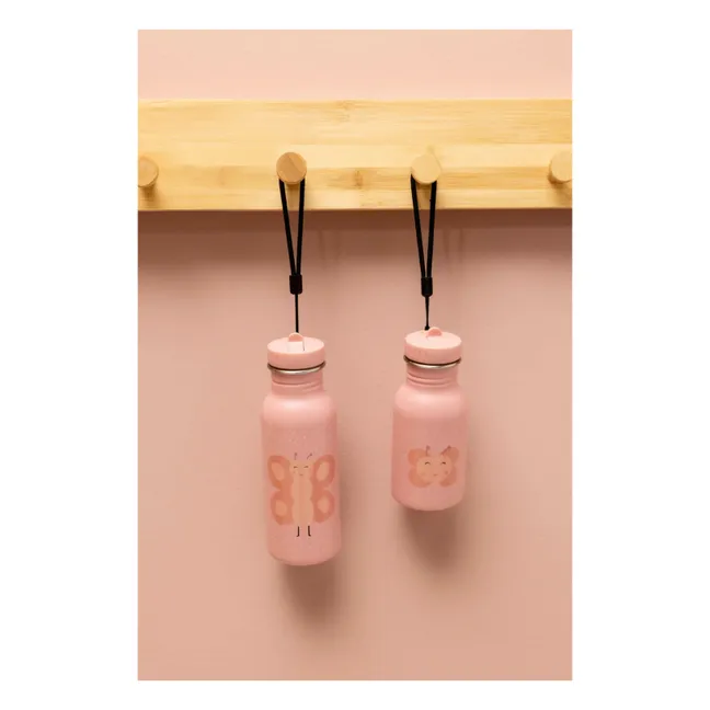Mrs. Butterfly 500ml water bottle | Pink