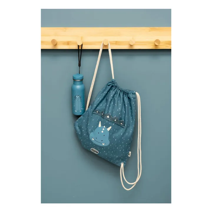 Gourde 500ml Mr. Triceratops | Bleu- Image produit n°1