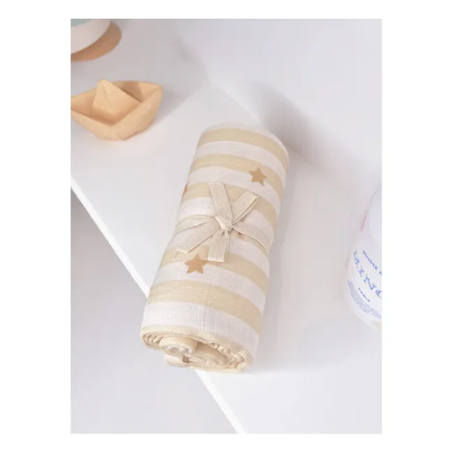 Gaspard swaddling diaper | Pale yellow