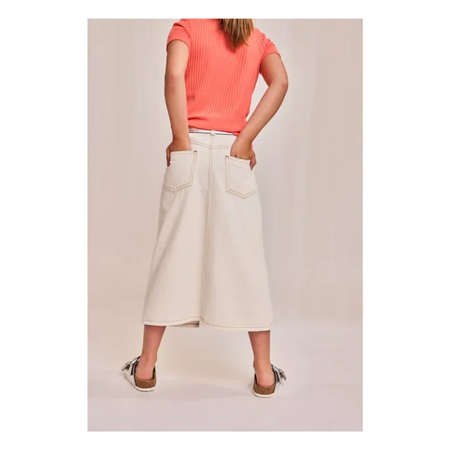 Leslie skirt | Ecru