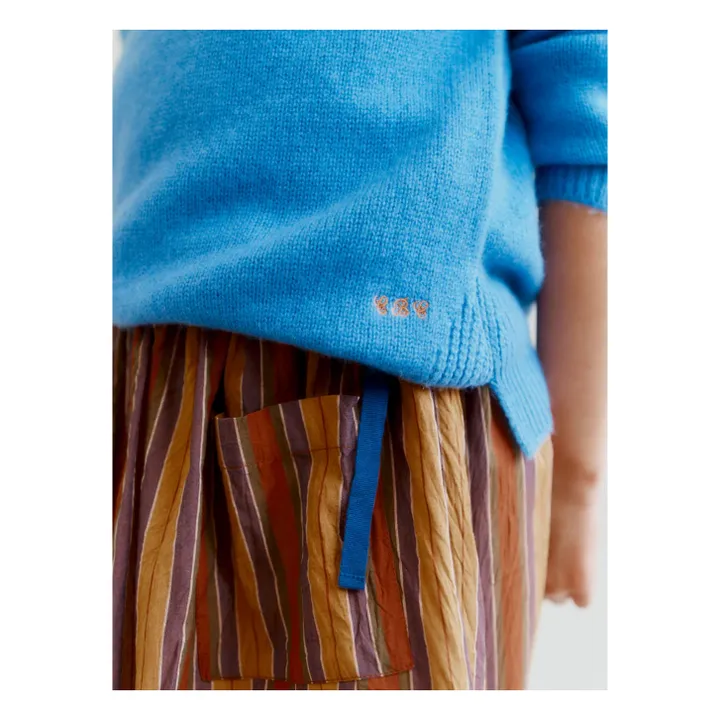 Pull Fennel Cashemire | Bleu- Image produit n°4