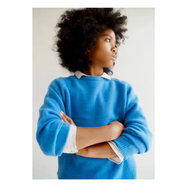 Fennel Cashemire Pullover | Blau