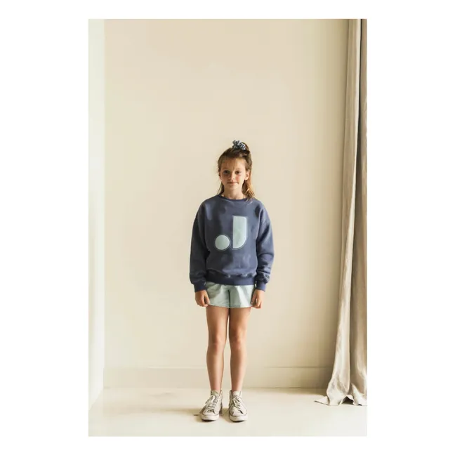 Felpa Jules in cotone organico | Blu notte