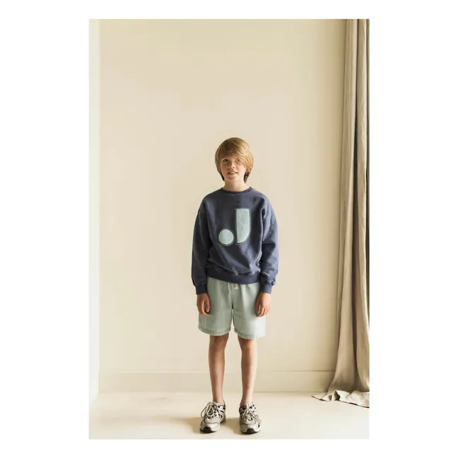 Sweat Jules Coton Bio | Bleu nuit